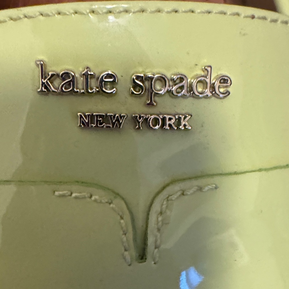LIKE NEW Kate Spade Bright Yellow Loafers - Picture 3 of 7